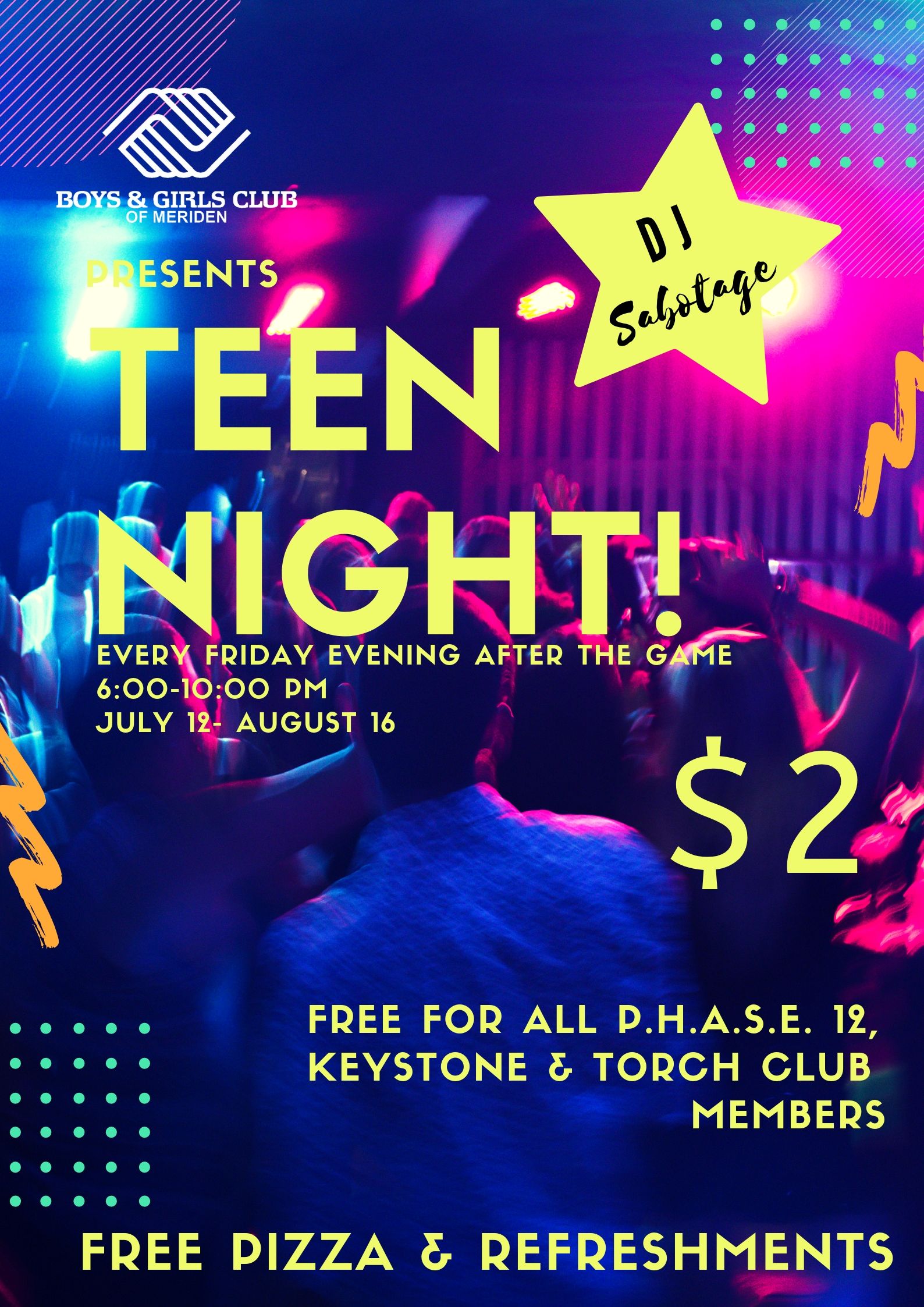 Summer Teen Night