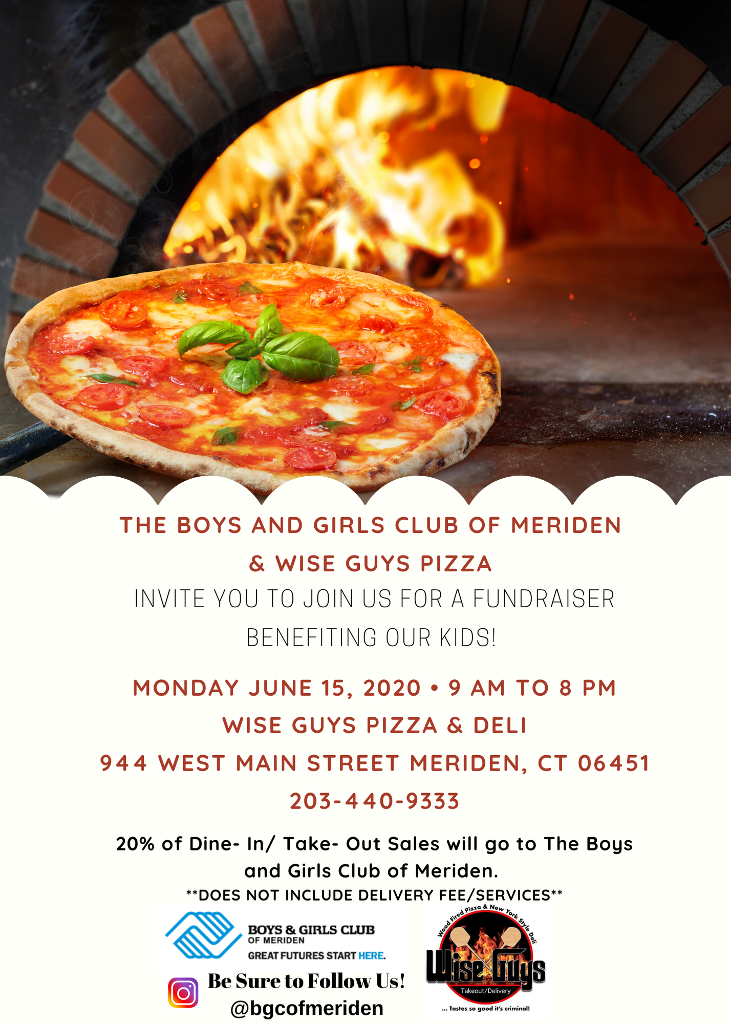Wise Guys Pizza and Deli Fundraiser